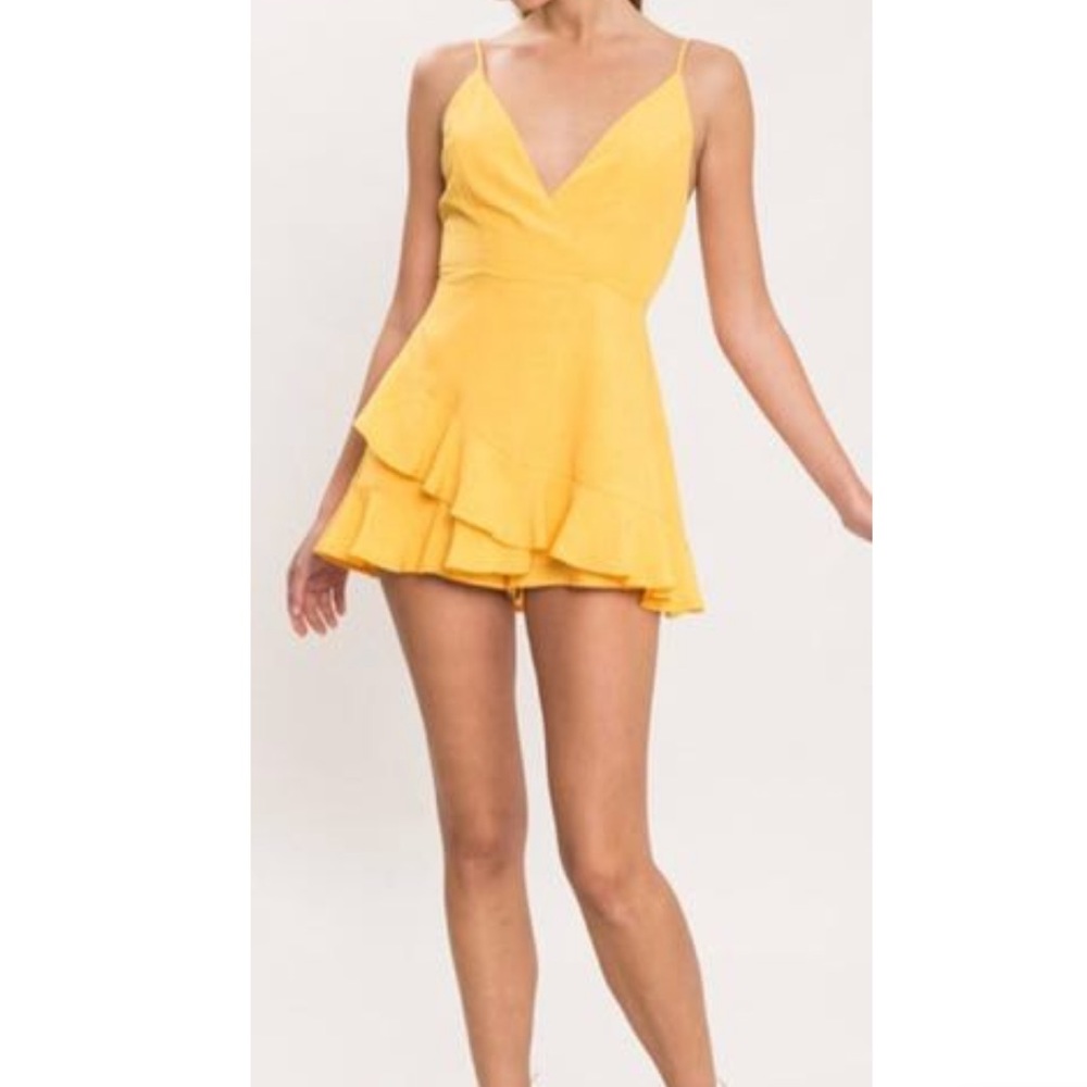 L’ATISTE by Amy yellow romper